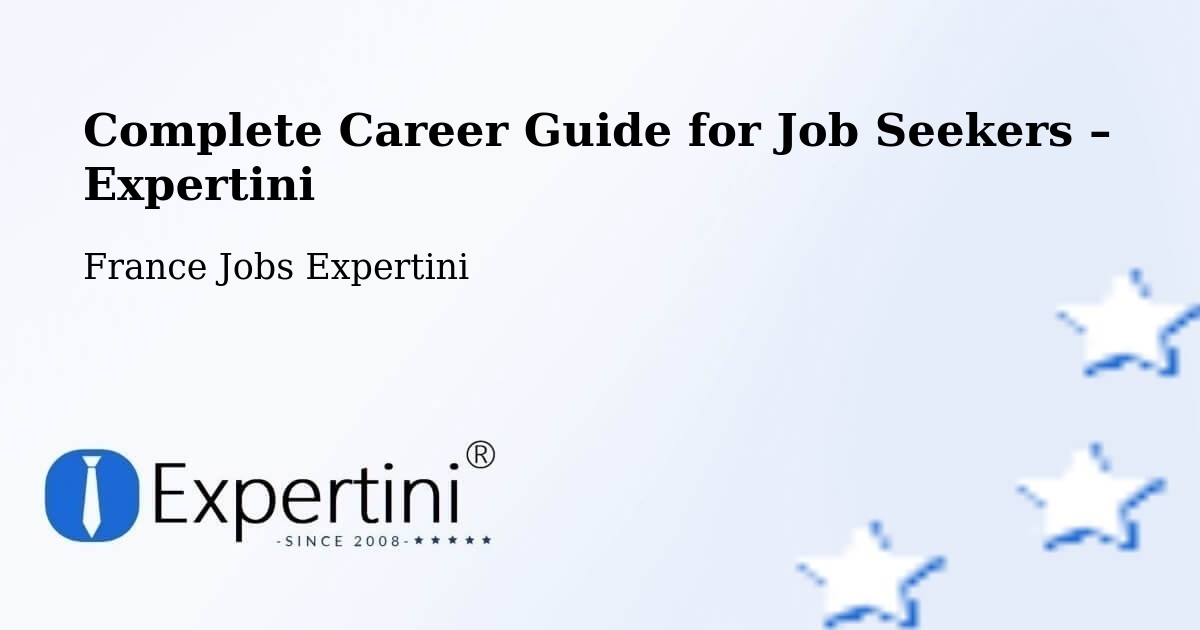 Career Guide for Job Seekers – Plouédern - Plouédern, France Jobs Expertini