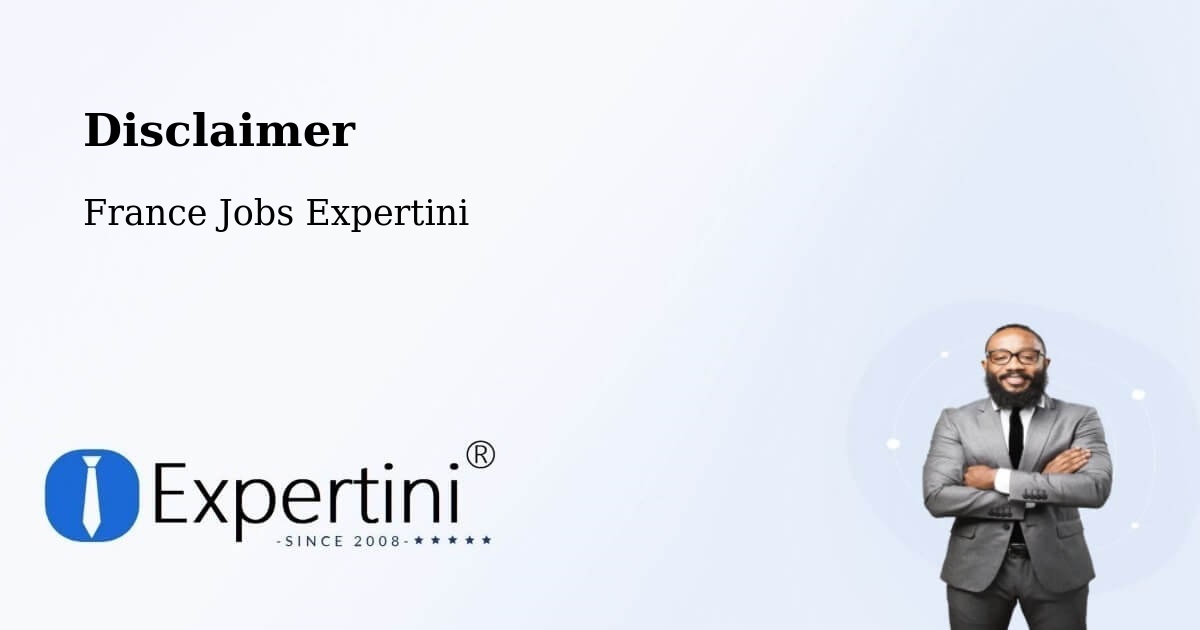 Disclaimer – Plouédern - France Jobs Expertini