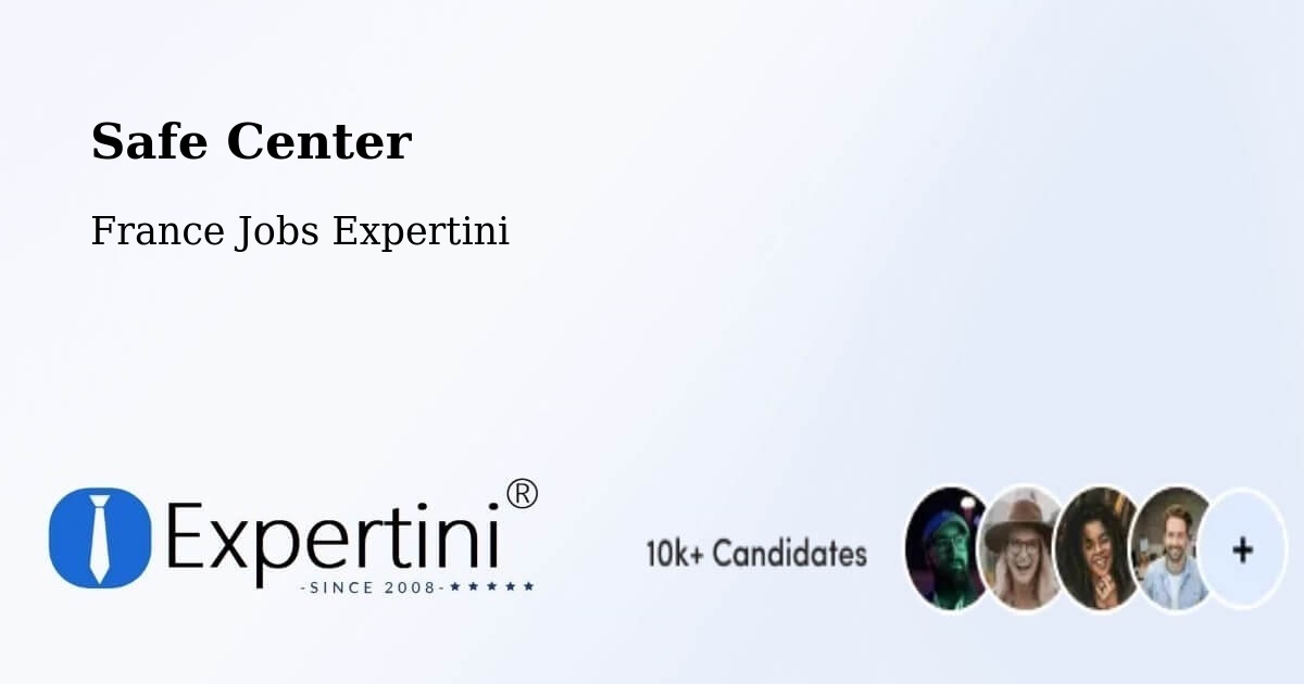 Safety Center – Plouédern - France Jobs Expertini